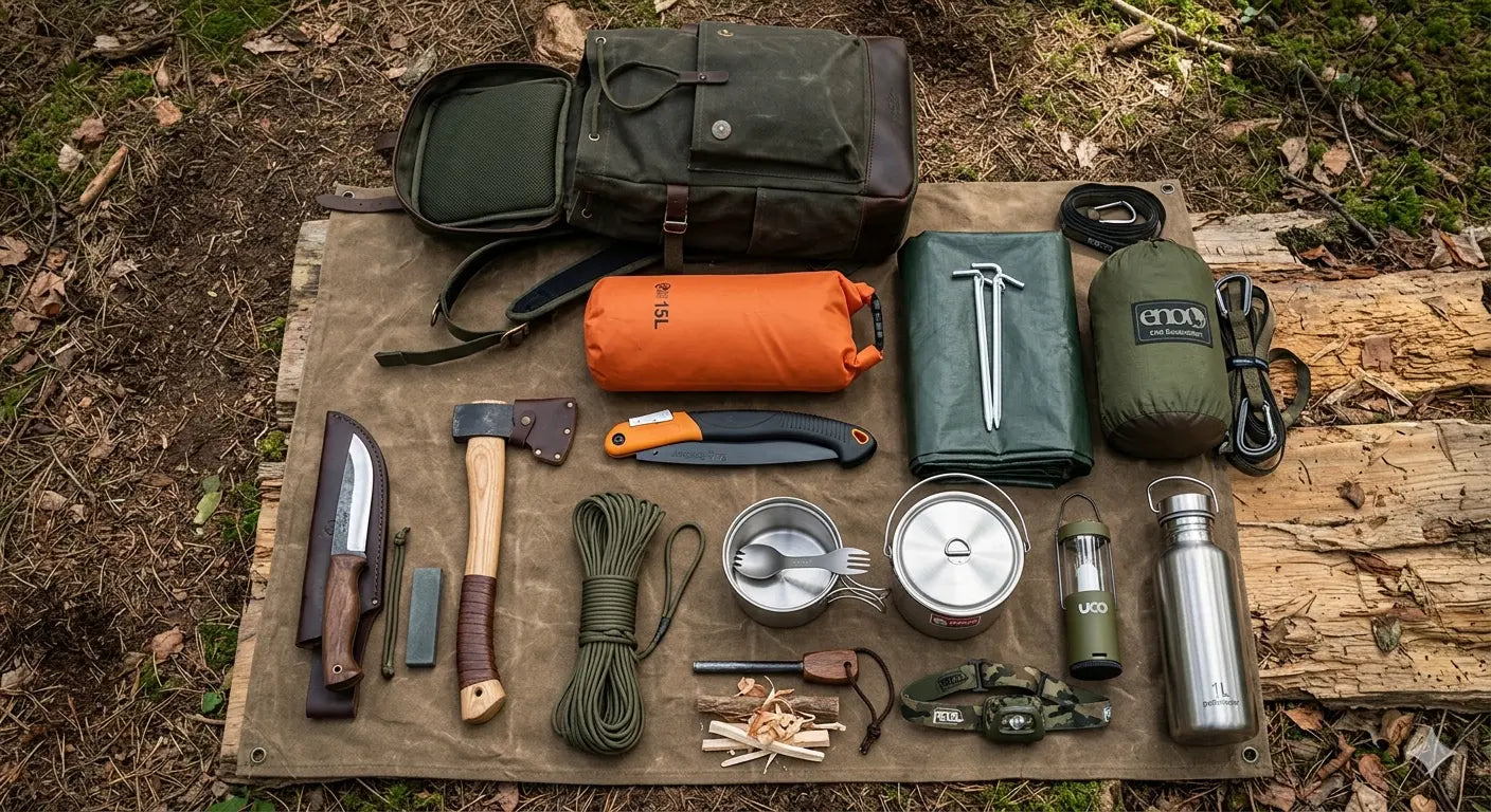 Kit Maison Sylve | L'Équipement Bushcraft & Bivouac Ultime Maison Sylve