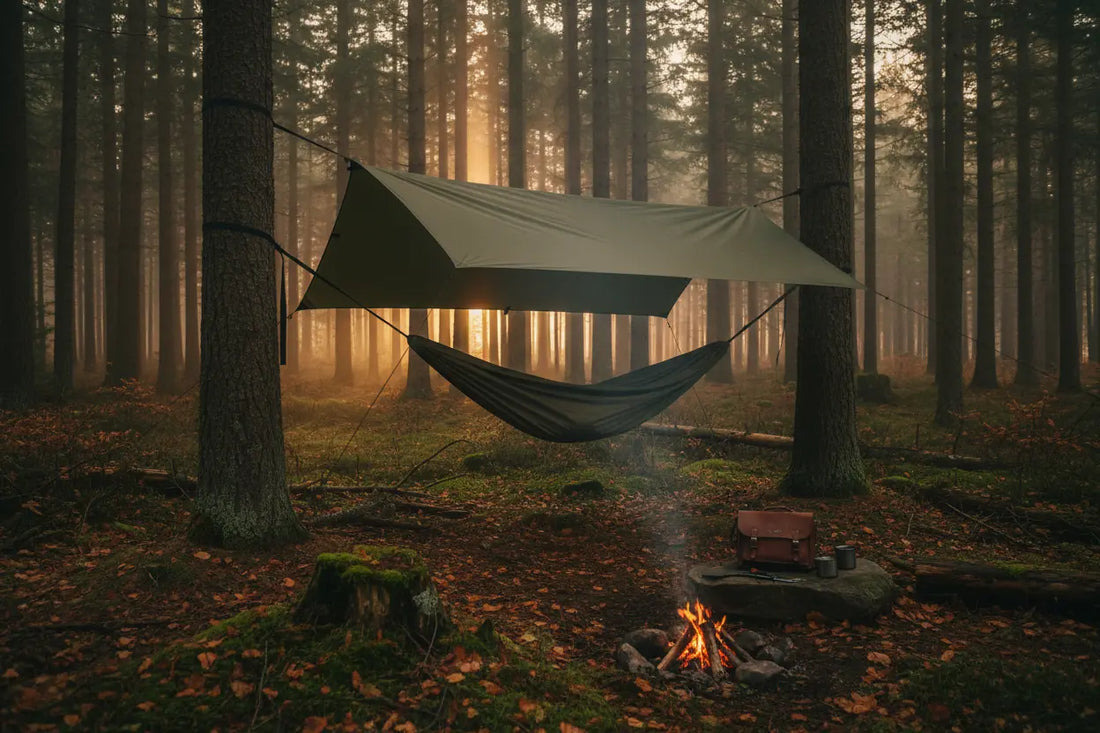 Bivouac Léger : S'abriter En Bivouac/Bushcraft Maison Sylve