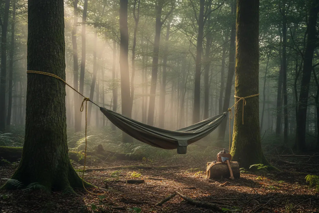 Fixer Son Hamac Bivouac/Bushcraft Maison Sylve