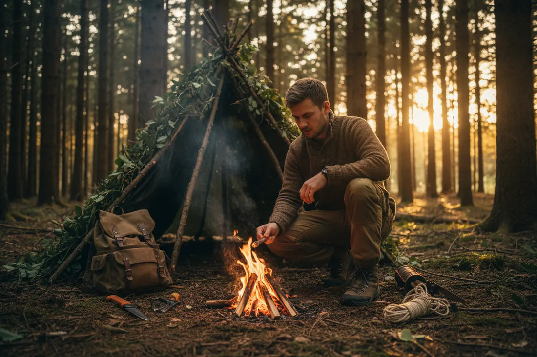Guide : Apprentissage Du Bivouac/Bushcraft Maison Sylve