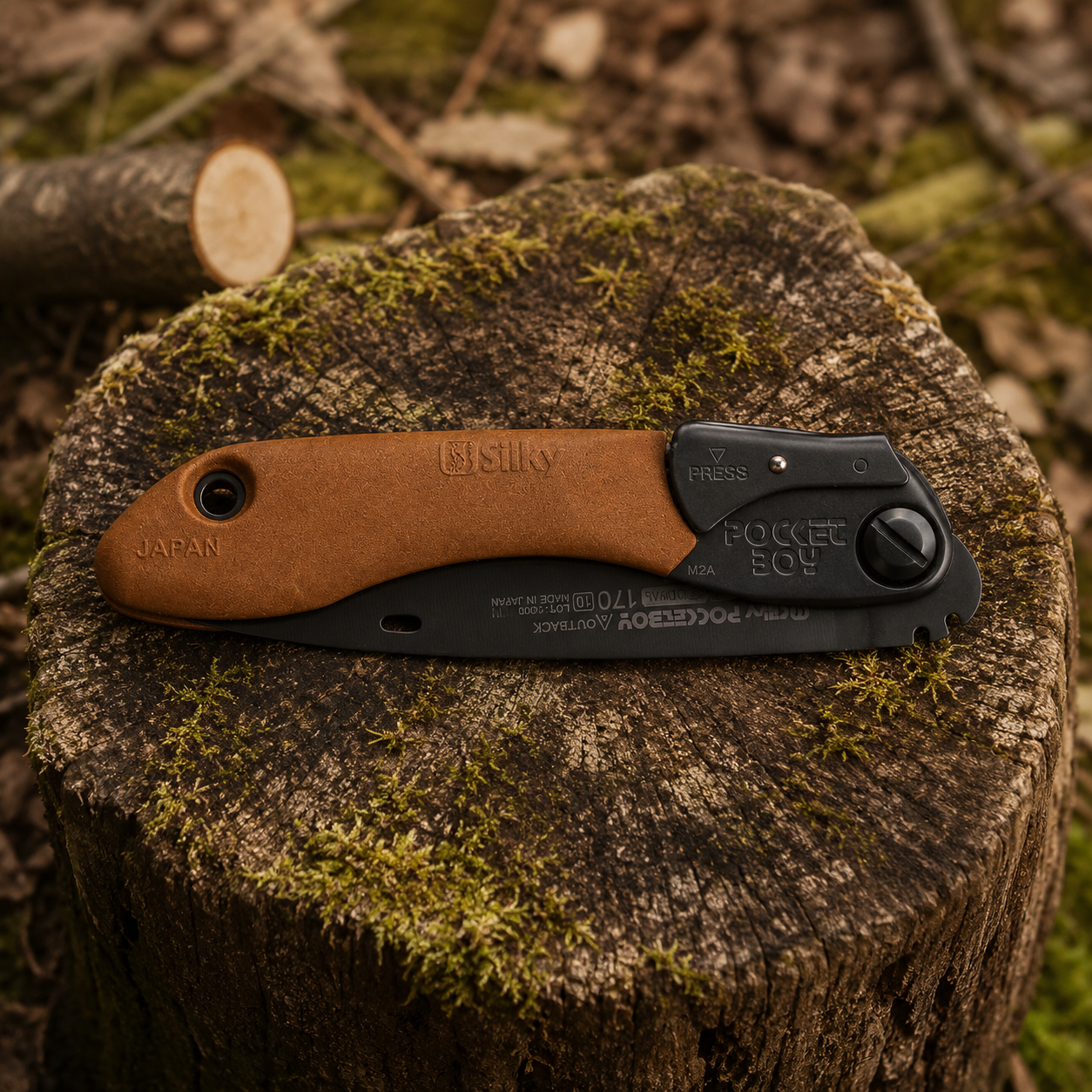 Scie Pliable en Bois | Bivouac & Bushcraft