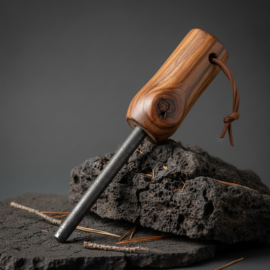 Firesteel en bois